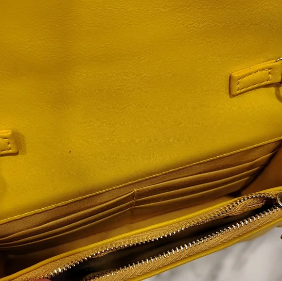 Bebe Nayeli Perforated Logo Crossbody Bag - Picture 4 of 6